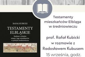 Testamenty mieszkańców Elbląga w średniowieczu