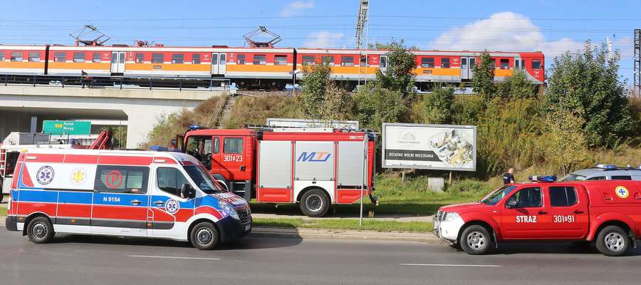 Tragiczny wypadek w Kortowie. Zablokowana linia kolejowa Olsztyn–Działdowo [AKTUALIZACJA]