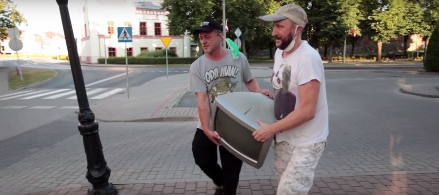 Zdjęcia do klipu "Oni" były kręcone m.in. na ulicach Kętrzyna