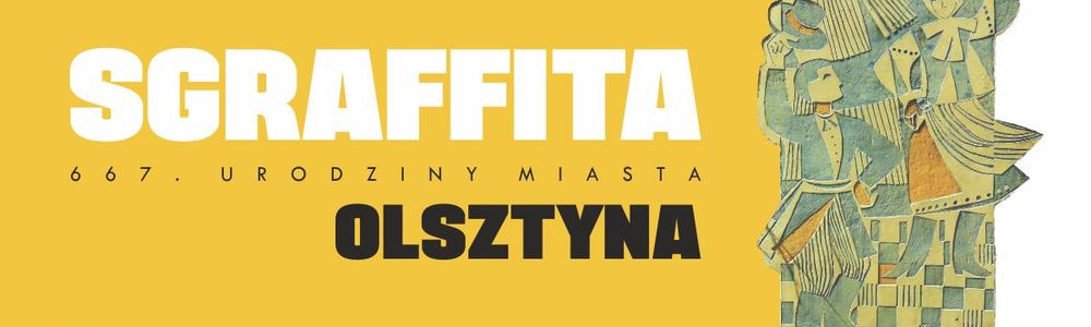 Wspólne podziwianie olsztyńskich sgraffit