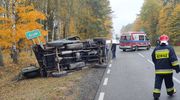 Wypadek w Sumkach. Jedna osoba trafiła do szpitala