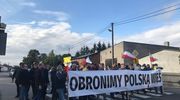 Rolnicy protestują w Sampławie [ZDJĘCIA, VIDEO] 