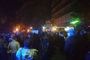 Protest przed siedzibą olsztyńskiego PiS [RELACJA LIVE]