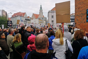 Organizator protestu z zarzutami karnymi?