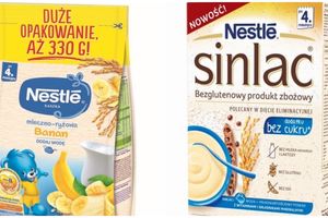 Uwaga! Kaszki Nestle i Sinlac wycofane ze sprzedaży. Sprawdź o które partie chodzi