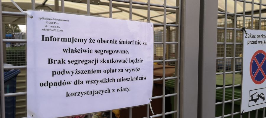 Brak segregacji śmieci będzie skutkował wyższymi opłatami za wywóz odpadów