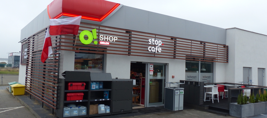 Nowa stacja benzynowa Orlen Stop Cafe 2.0 w Iławie znajduje się przy ul. Ziemowita 4