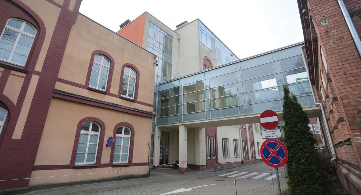 Szpital przy ul. Warszawskiej w Olsztynie