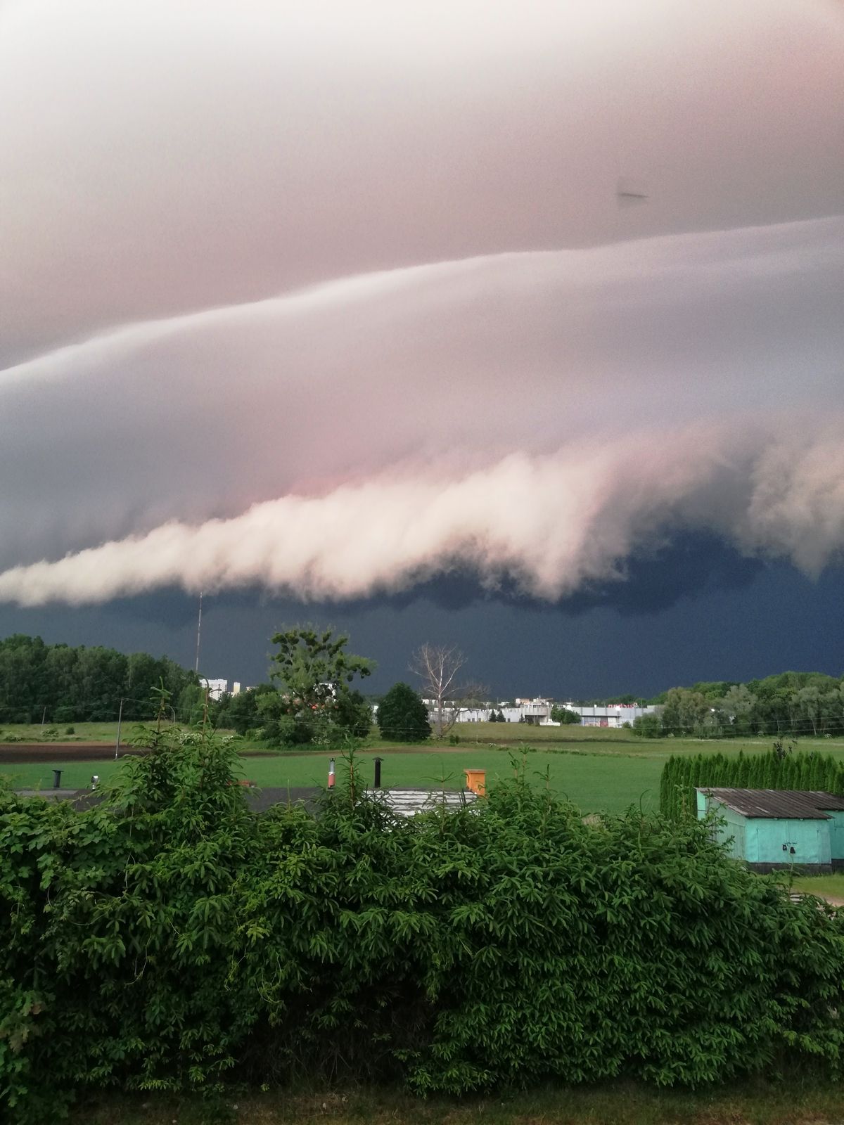 Widok z olsztyńskich Pozort
