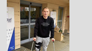 Piłkarz Jezioraka Arkadiusz Kuciński już jest po operacji