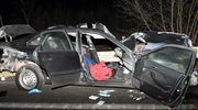 Tragiczny wypadek na mławskiej obwodnicy. 24-letni kierowca zmarł w szpitalu 