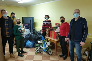 Internat "Budowlanki" pamiętał o podopiecznych Domu Dziecka w Kisielicach [zdjęcia]