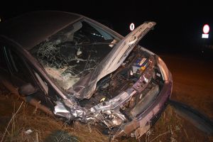 Wypadek w Uniszkach Cegielni. Busem kierował 16-latek