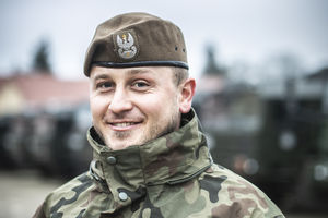 Szer. Rafał Buczko - ratownik medyczny, teraz także żołnierz 