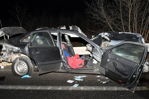 Tragiczny wypadek na mławskiej obwodnicy. 24-letni kierowca zmarł w szpitalu 