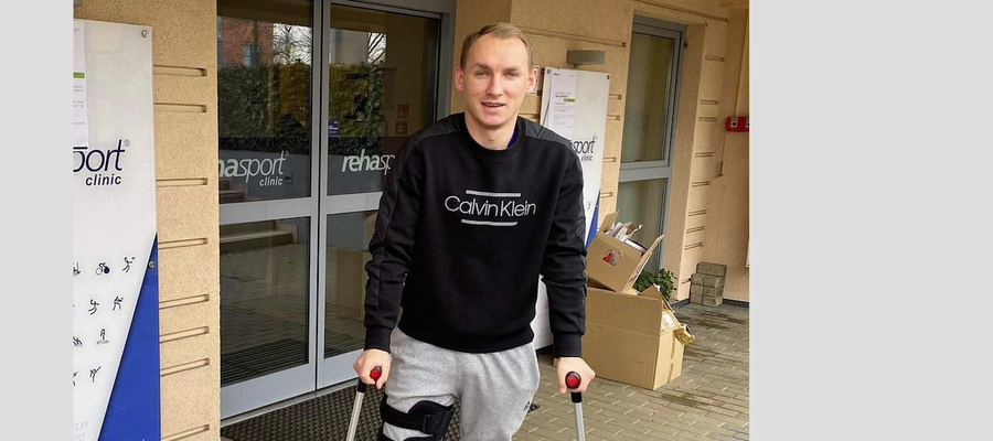 Arkadiusz Kuciński operację kontuzjowanego kolana przeszedł w poniedziałek