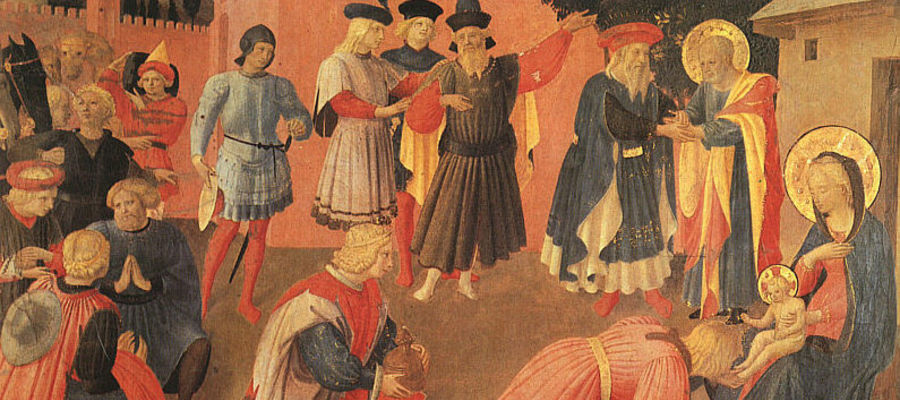 Piętnastowieczny obraz malarza Fra Angelico