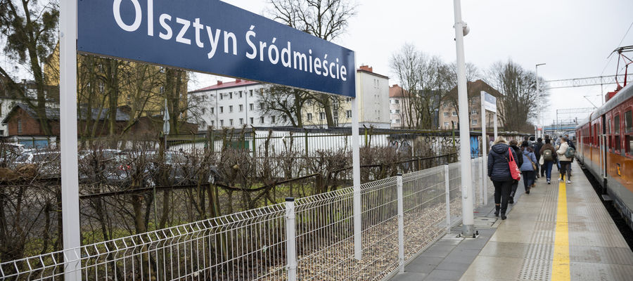 Nowy przystanek Olsztyn Śródmieście zapewnia mieszkańcom lepszy dostęp do pociągów