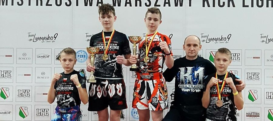 W Warszawie podopieczni trenera Mariusza Kowalkowskiego zdobyli trzy medale