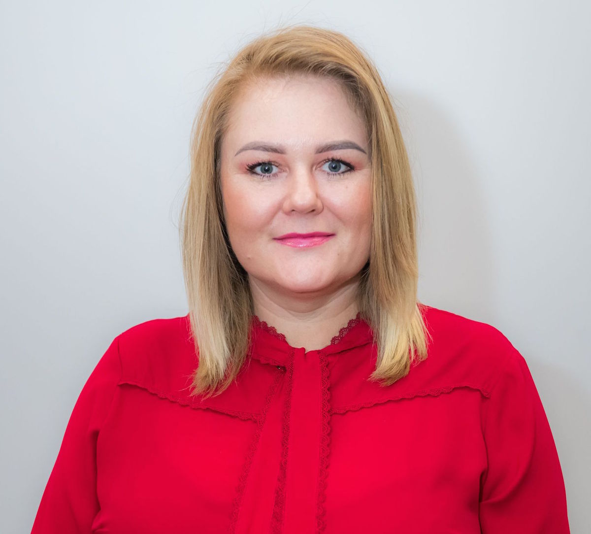 dr Katarzyna Karolska, główny specjalista w Biurze Promocji i Polityki Społecznej Urzędu Miejskiego w Giżycku, koordynatorka Teleopieki Domowej w Giżycku