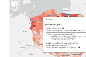 Powiat bartoszycki: Tydzień z koronawirusem