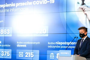 Michał Dworczyk szef KPRM, o tym, czy dla wszystkich wystarczy szczepionek