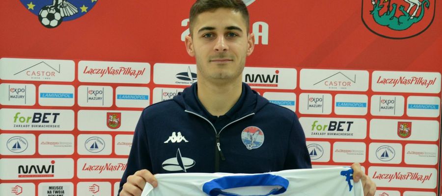 Jakub Czajkowski został nowym piłkarzem Sokoła Ostróda