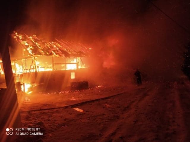 Pożar w Kierwinach