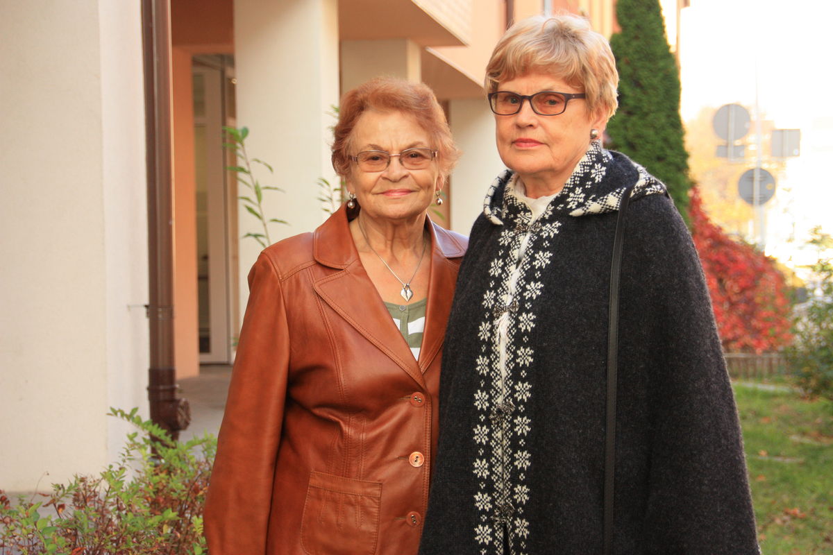  
Krystyna Kralkowska (z prawej), przewodnicząca Giżyckiej Rady Seniorów, i Nina Piórkowska (z lewej), rzecznik rady seniorów
 