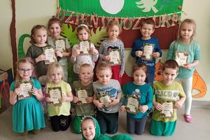 Dzień Dinozaura w Przedszkolu Niepublicznym w Lubawie