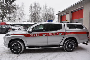 Miasto i gmina Lubawa dołożyły środki finansowe na zakup nowego samochodu strażaków z Iławy