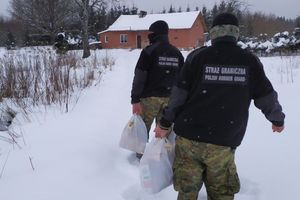 Gołdapscy strażnicy ruszyli z pomocą