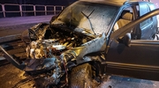Wypadek na "obwodnicy" Iławy [foto]. 22-letni kierowca nie ma prawa jazdy! 