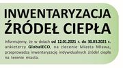 Trwa inwentaryzacja źródeł ciepła na terenie Mławy

