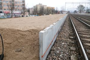 Trwają prace na przystanku Olsztyn-Śródmieście