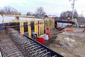 Budowa nowego mostu w Bartoszycach nieco wyprzedza harmonogram