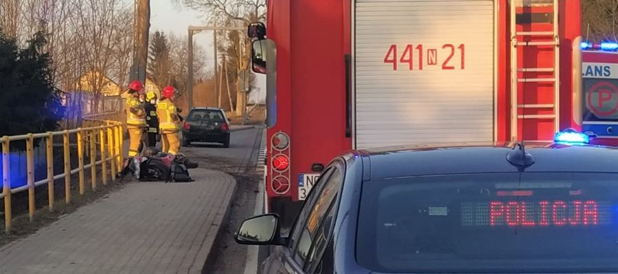 Wypadek w Spytkowie (gmina Giżycko)