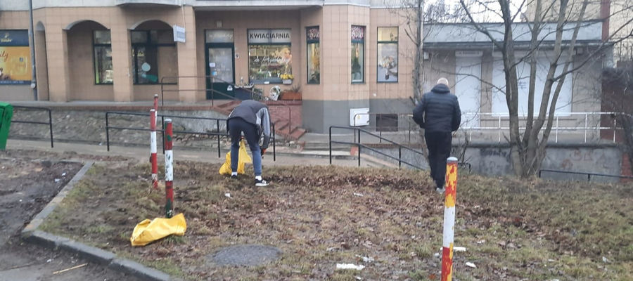 Mieszkańcy Przechodniej sami posprzątali część swojej ulicy