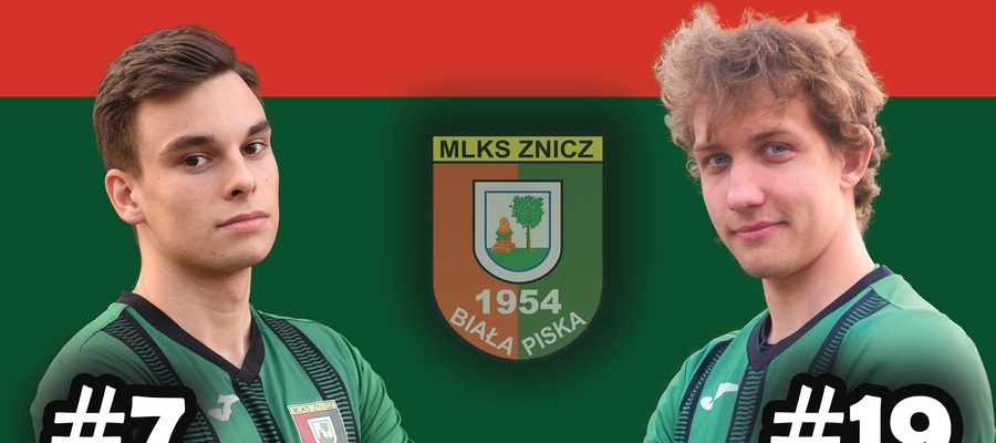Adam Nowik i Patryk Ołów. Czy dziś zadebiutują w III lidze i przyczynią się do zgarnięcia "inauguracyjnych" 3 punktów?
