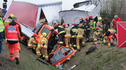 Tragedia na drodze Barczewo-Olsztyn. Nie żyją dwie osoby