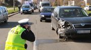 Kolizja w Olsztynie. Samochód uderzył w sarnę