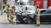 Zderzenie aut na Zatorzu. Kierowca przejechał na czerwonym świetle [ZDJĘCIA]