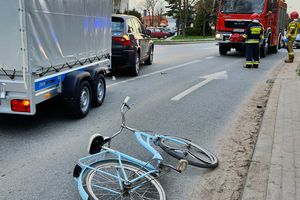 Wypadek z udziałem 12-letniej rowerzystki