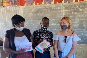 SP1 pomaga szkole z afrykańskiego buszu