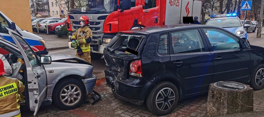 Do wypadku doszło dziś (piątek 16 kwietnia) tuż przed południem