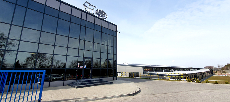 Główna siedziba i fabryka Amex-Bączek w Falknowie gm. Susz