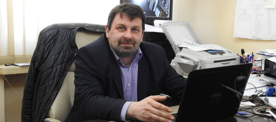 Bogdan Malinowski - dyrektor Zespołu Szkół Ogólnokształcących w Nidzicy