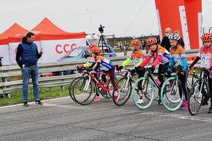 Pierwsze zawody nidzickich kolarzy