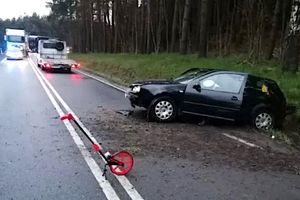 Dwa wypadki i dwie ranne pasażerki 