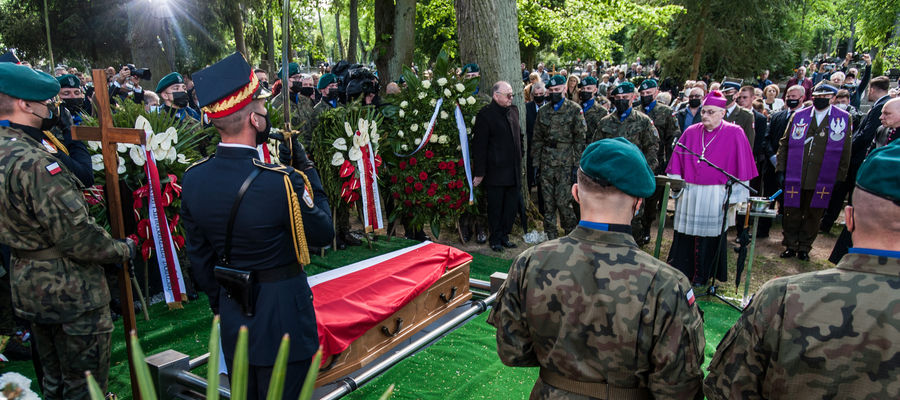 Jerzy Wilk został pochowany na Cmentarzu Komunalnym Agrykola w Elblągu